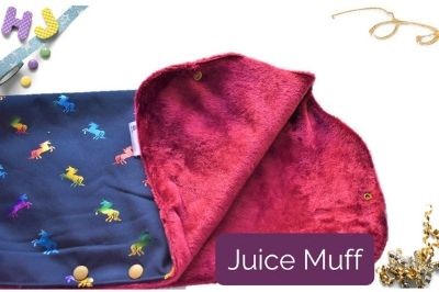 Order Juice Muff to be custom made on this page 